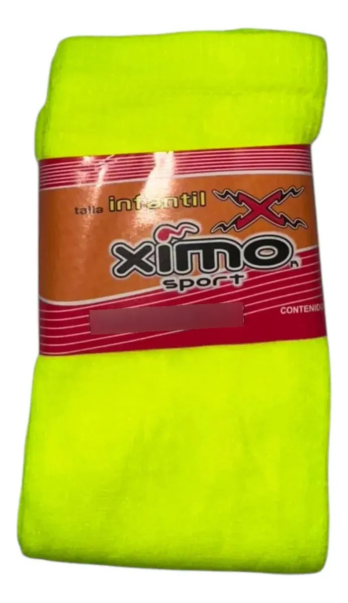 Pack 6 Pares Medias Deportivas Infantiles 7-9 Beisbol Neon Neon Infantil