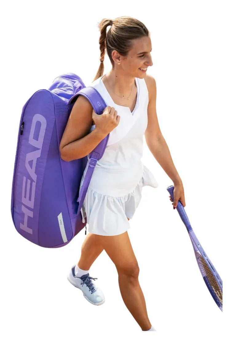 Raquetero Head Tour L Purple Para 9 Raq Tenis Cct+ Pro