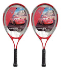 2 Pack Raqueta De Tenis Cars 23 D 7 A 8 Años Niño