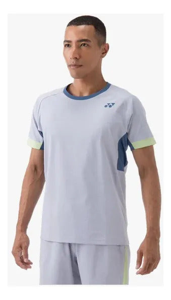 Playera Yonex Mens Crew Neck Mist Purple L