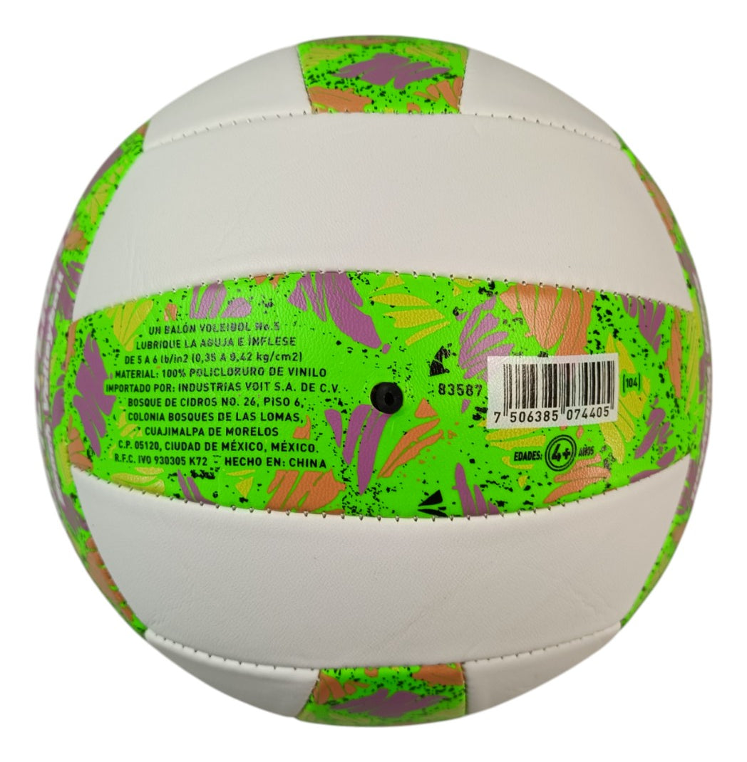 Balon Voit Voleibol Tropic Flight Verde