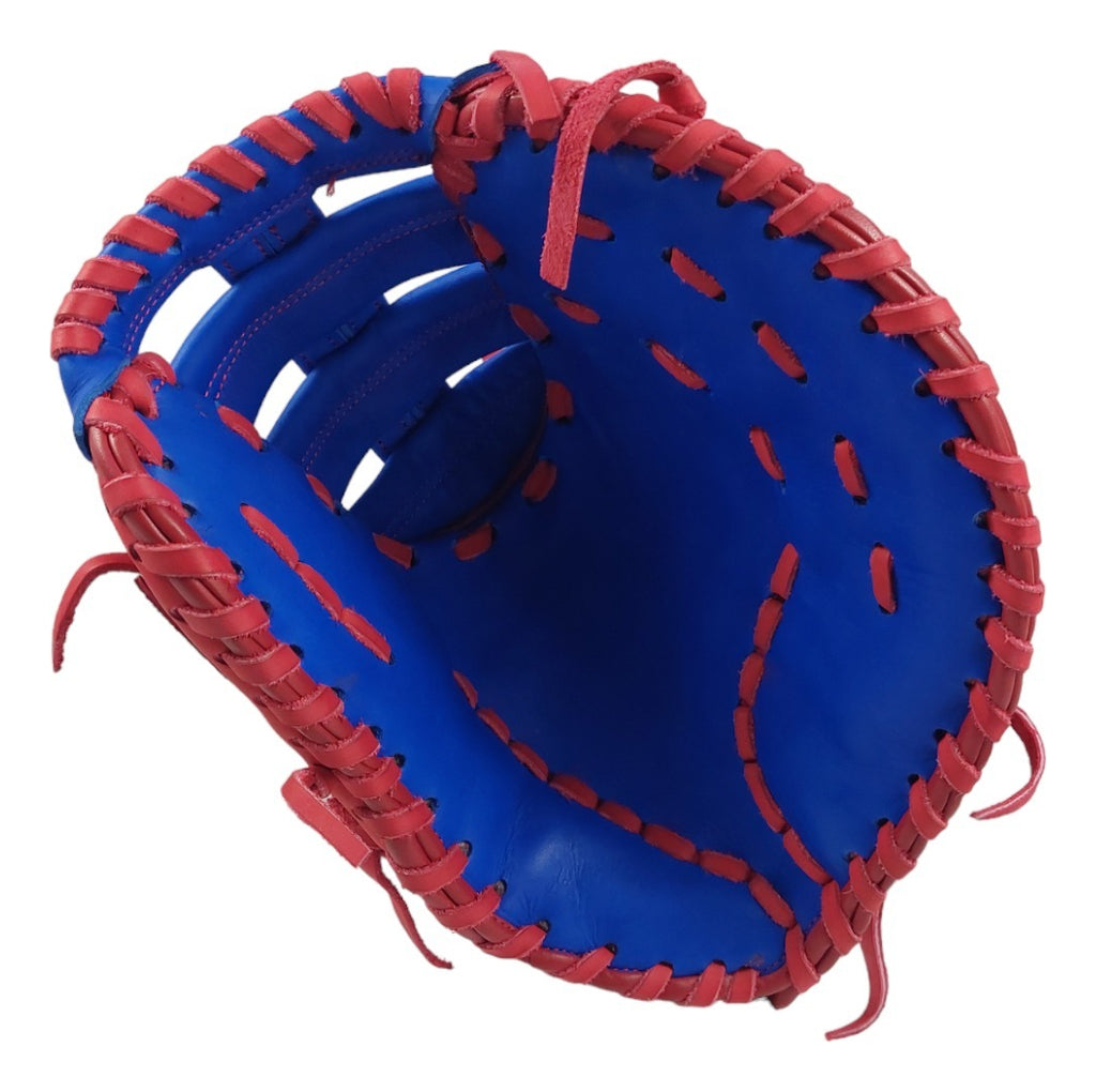 Guante De Beisbol Primera Base Radach Pro Rojo/azul 12.75