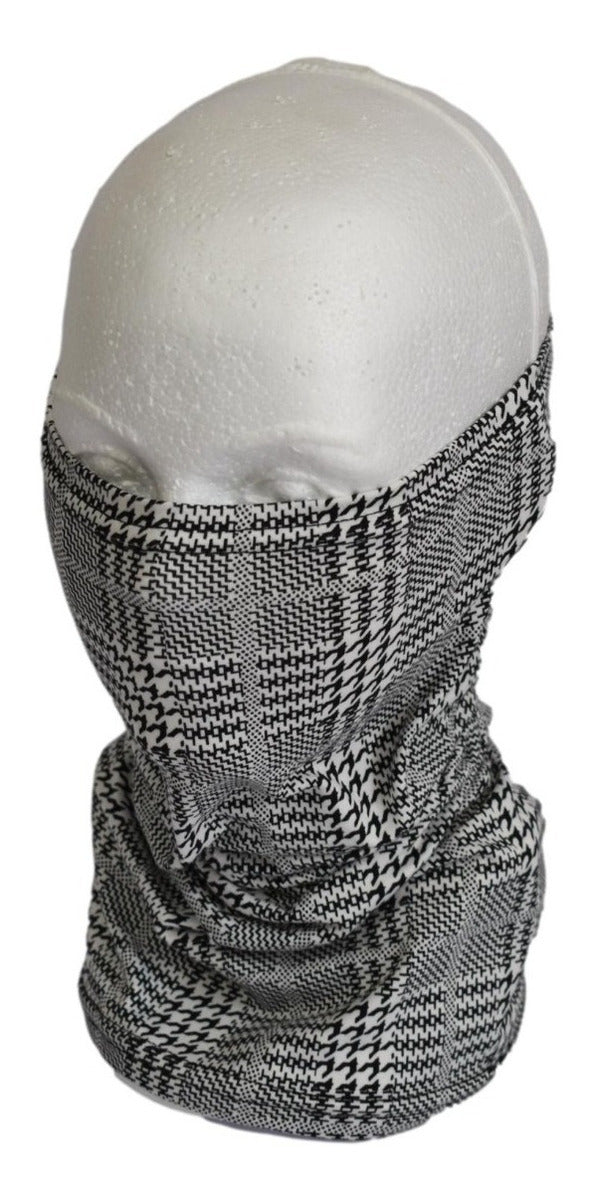 Fanda Protector De Cuello Y Cubrebocas Radach Lineas Negras