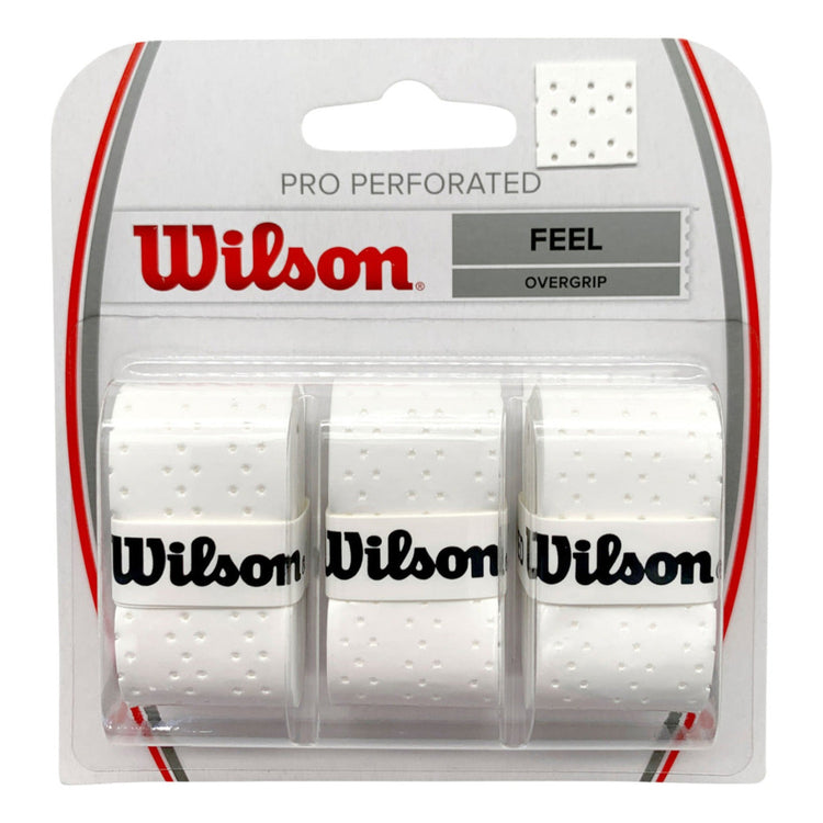 Pro Overgrip Perforated De Wilson Blancos