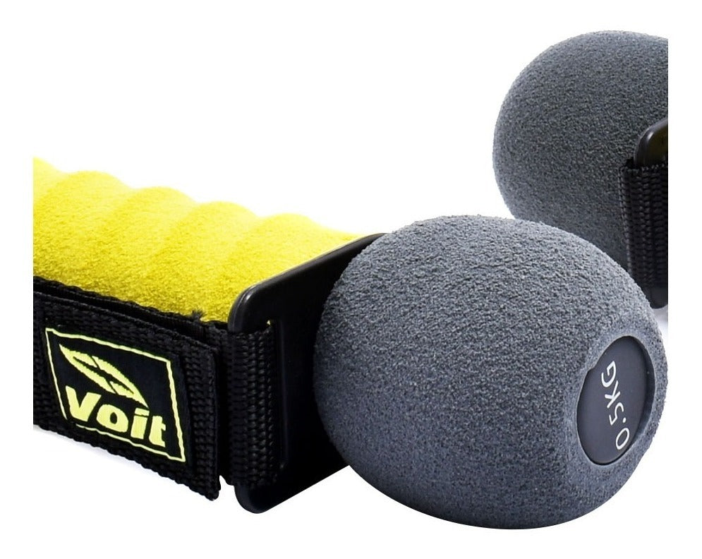 Juego De Mancuernas Con Strap Voit 2 X 0.5 Kg Verde