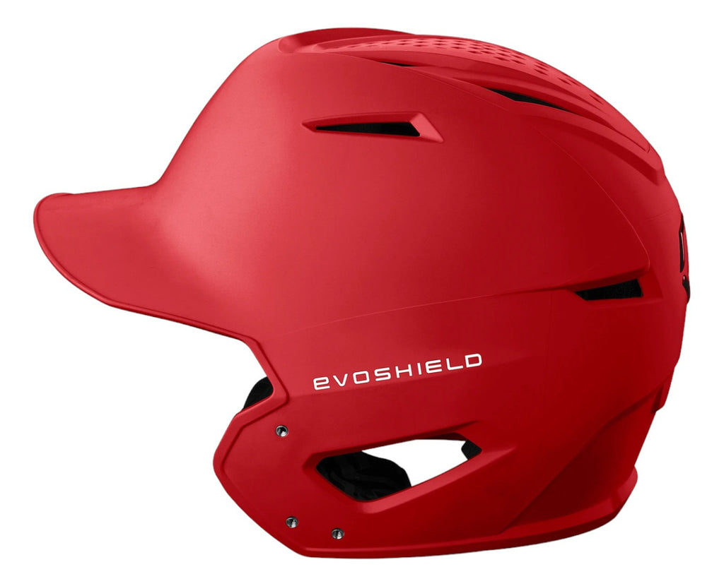 Casco Beisbol Evoshield Xvt 2.0 Juvenil Rojo Mate Radach