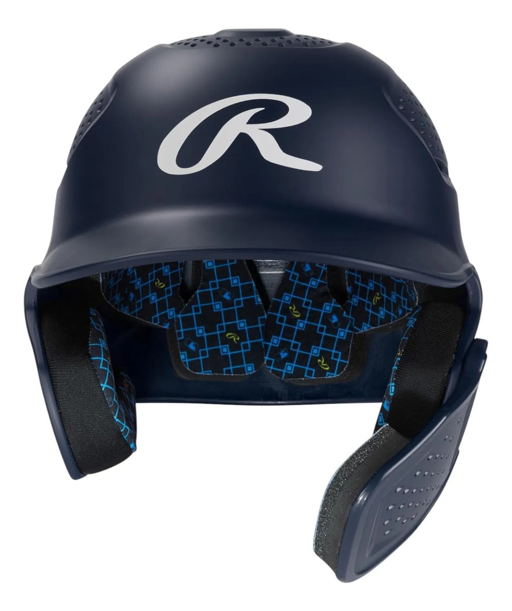 Casco De Bateo Rawlings Rx2 Marino Senior 6 7/8 A 7 5/8