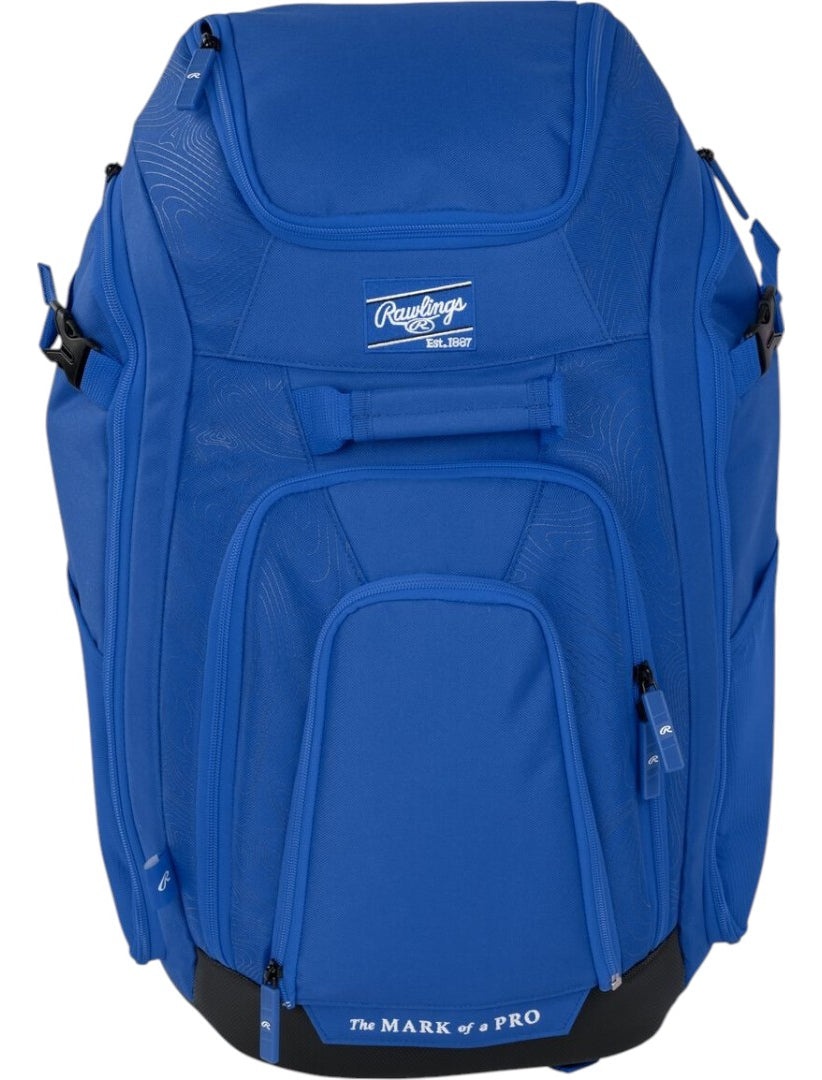 Back Pack Beisbol Softbol Rawlings Legion Players Azul Rey