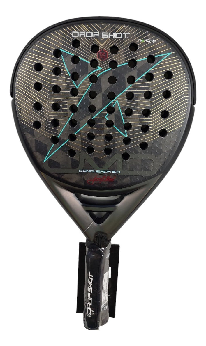 Pala De Padel Drop Shot Conqueror 9.0 Black