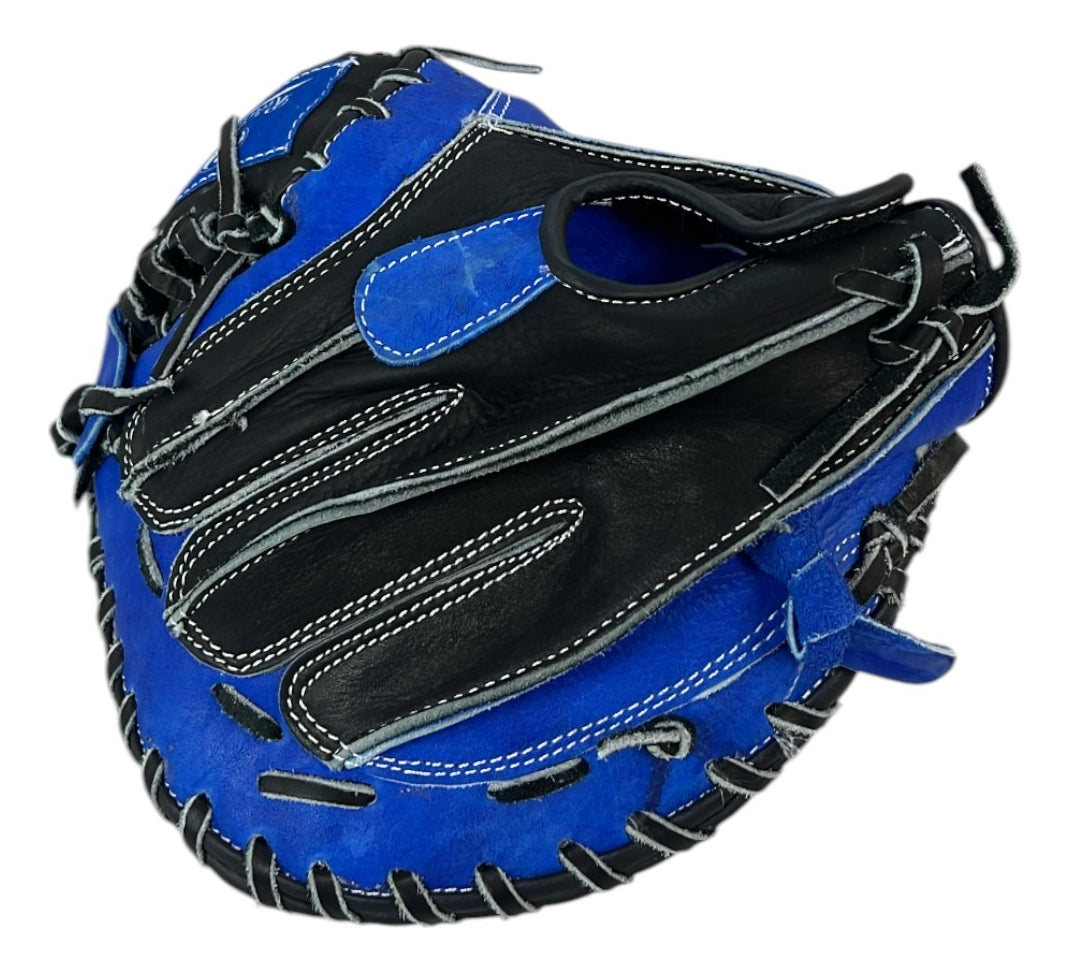 Guante De Béisbol Radach Cátcher Basic Game Azul/negro 34