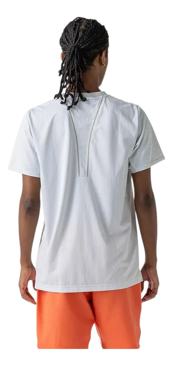 Playera Yonex 10705yx Silver Gray Antistatic Tenis