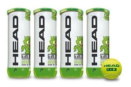72 Pack Pelota Para Mini Tenis Head Tip Green