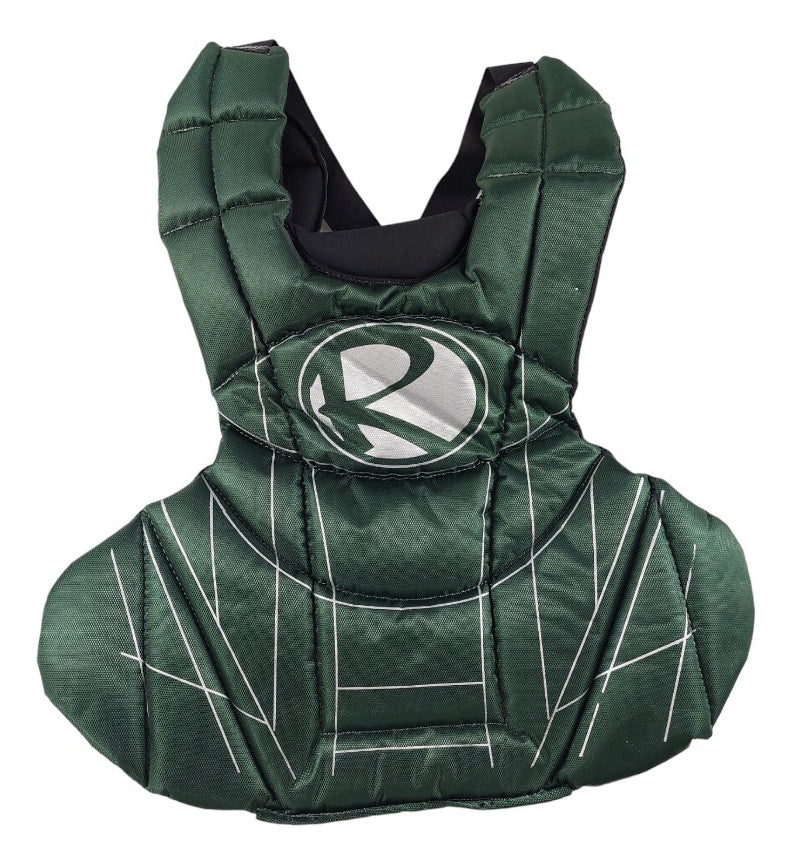 Peto Radach Para Cátcher Béisbol Softbol Verde Grande