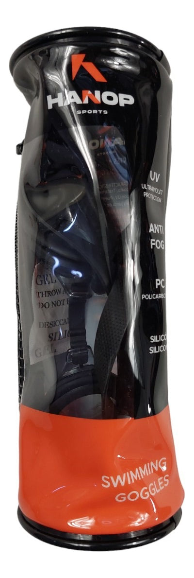 Goggle De Natación Hanop Junior Negro
