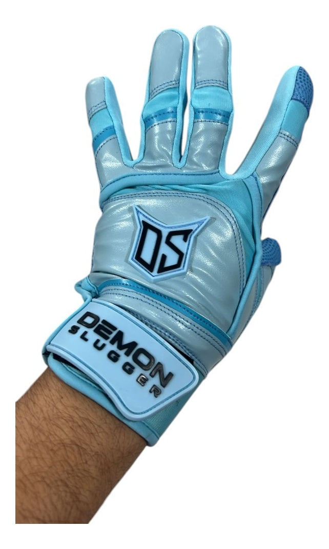Guantes De Bateo Demon Slugger Fiesta Colors Baby Blue M