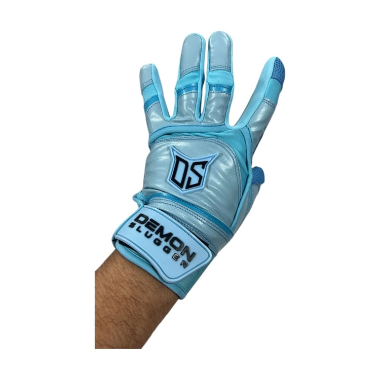 Guantes De Bateo Demon Slugger Fiesta Colors Baby Blue M