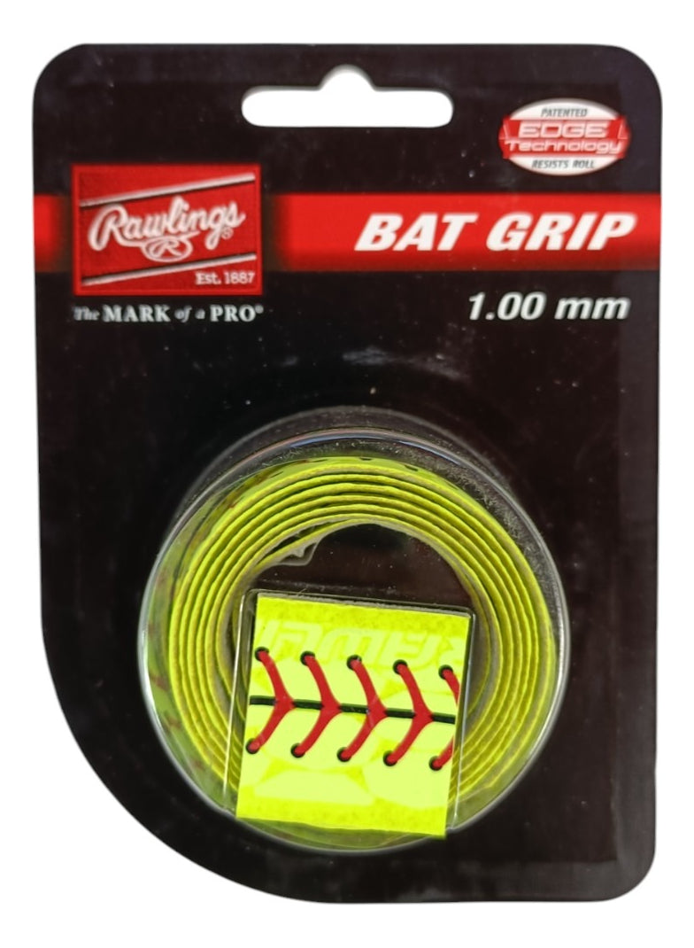 Grip Rawlings Para Bat 1.00 Mm Costuras Amarillo