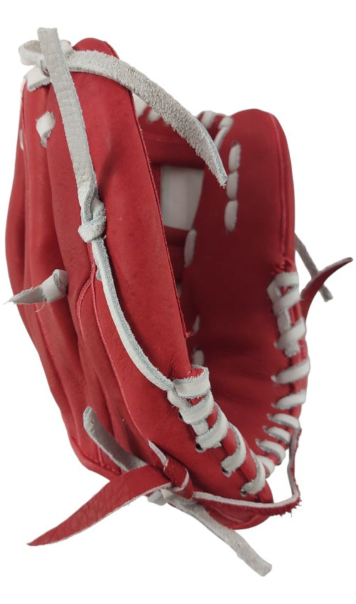 Guante De Beisbol Zurdo Radach Rookie 11.5in Rojo/bco