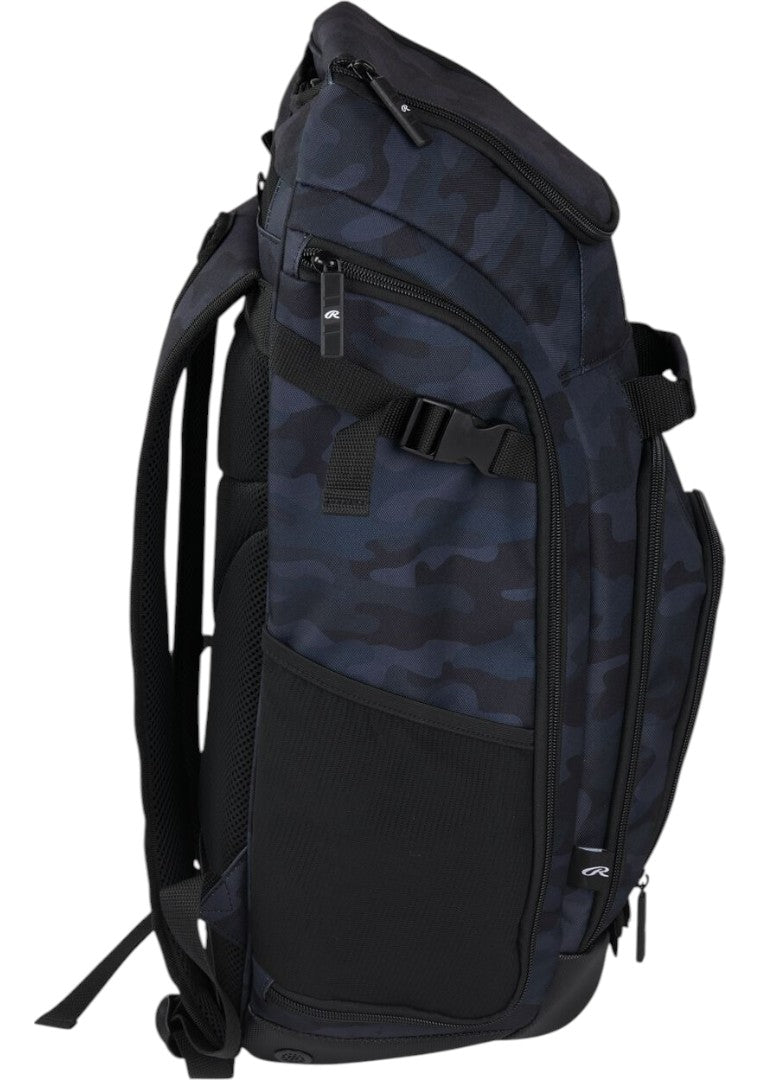 Backpack De Béisbol Rawlings Legion 2 Players Black Camo