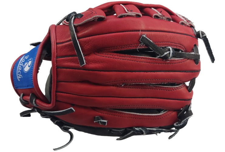 Guante De Beisbol Radach Rookie Zurdo 13in Rojo/ngo Caja H