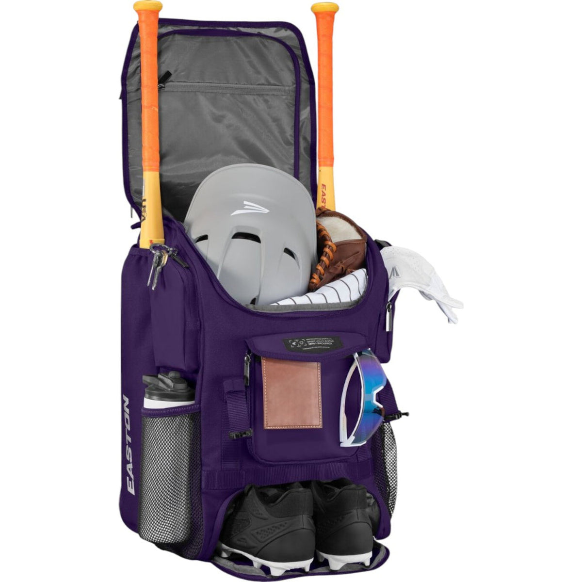 Back Pack Beisbol Easton Mav1 Morado Porta Bats
