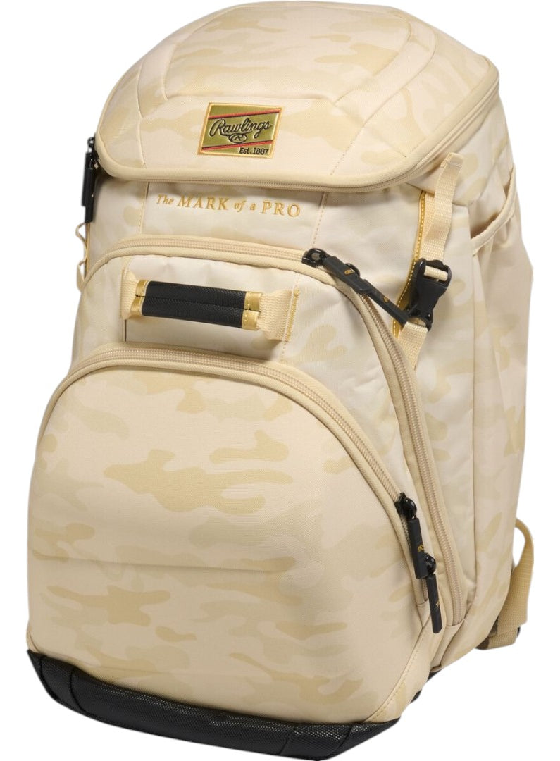 Backpack De Béisbol Rawlings Gold Collection Sand Camo
