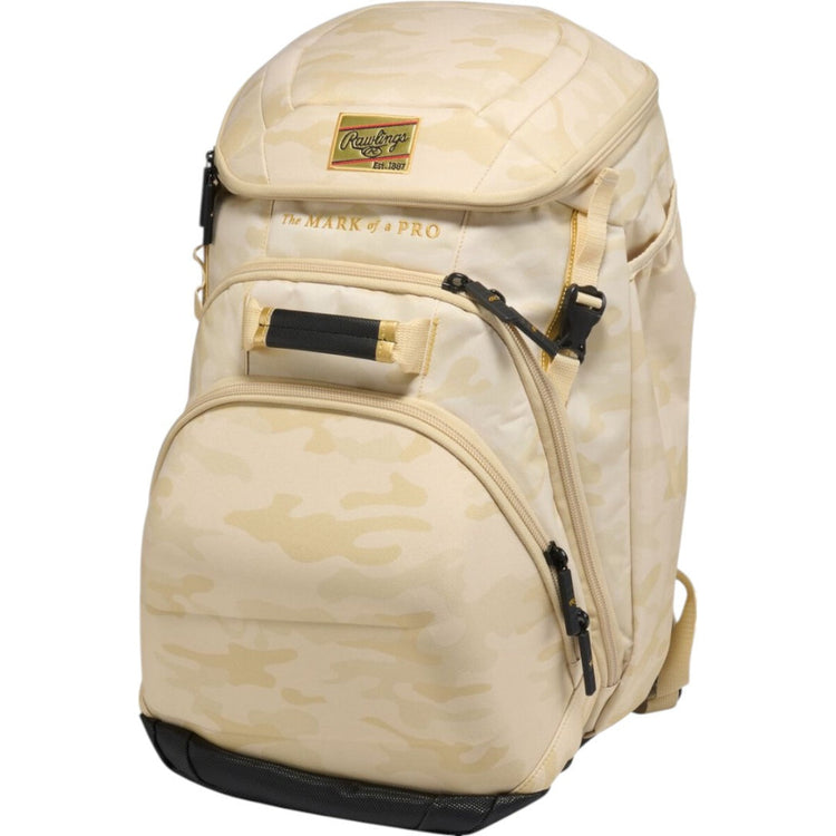 Backpack De Béisbol Rawlings Gold Collection Sand Camo