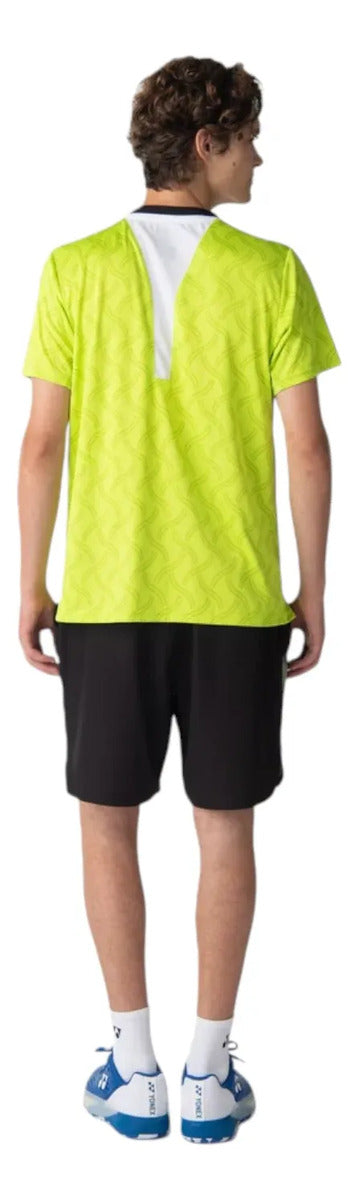 Playera Yonex 10703yx Verde Lima Verycool Dry Tenis Padel