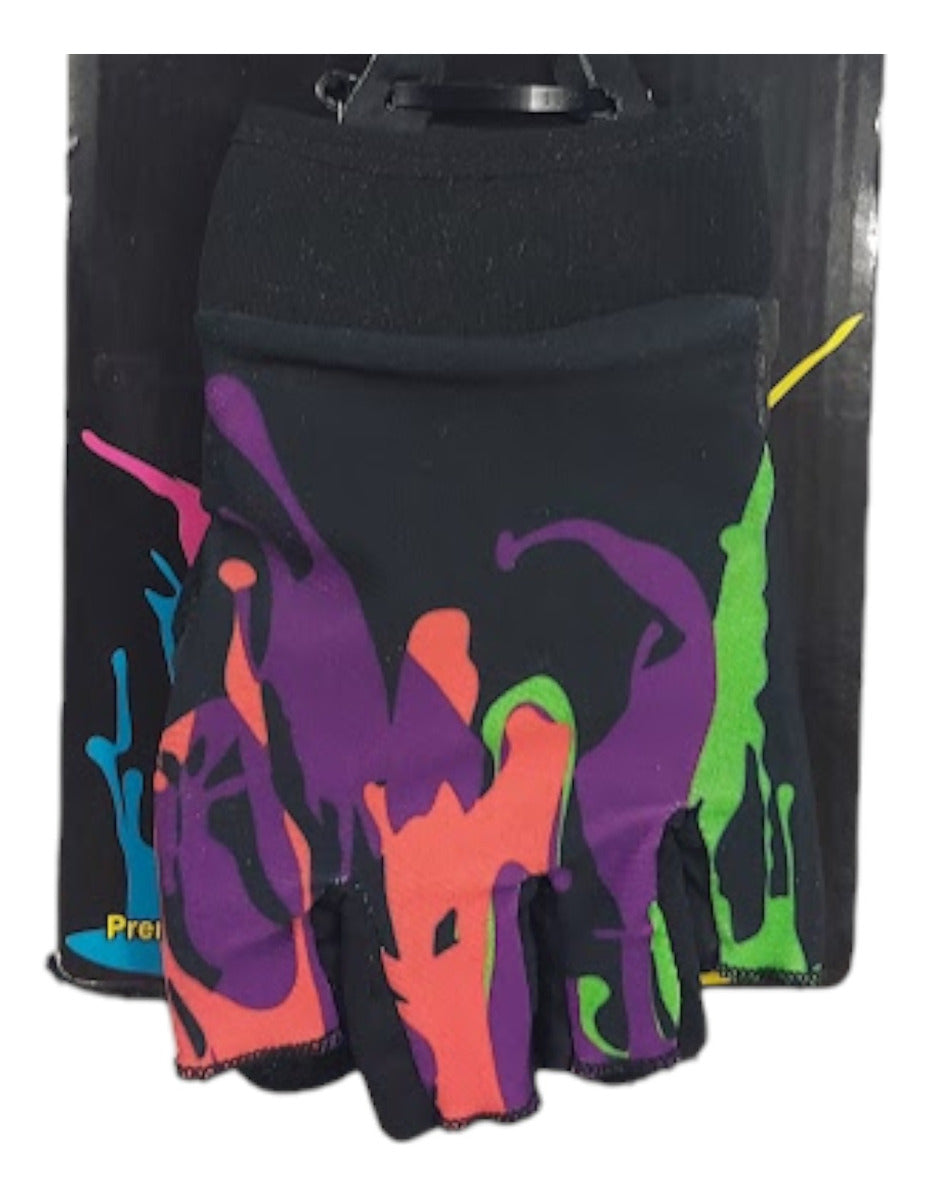 Guantes Para Gym Cabras Dama Wfl241 Morado Grande