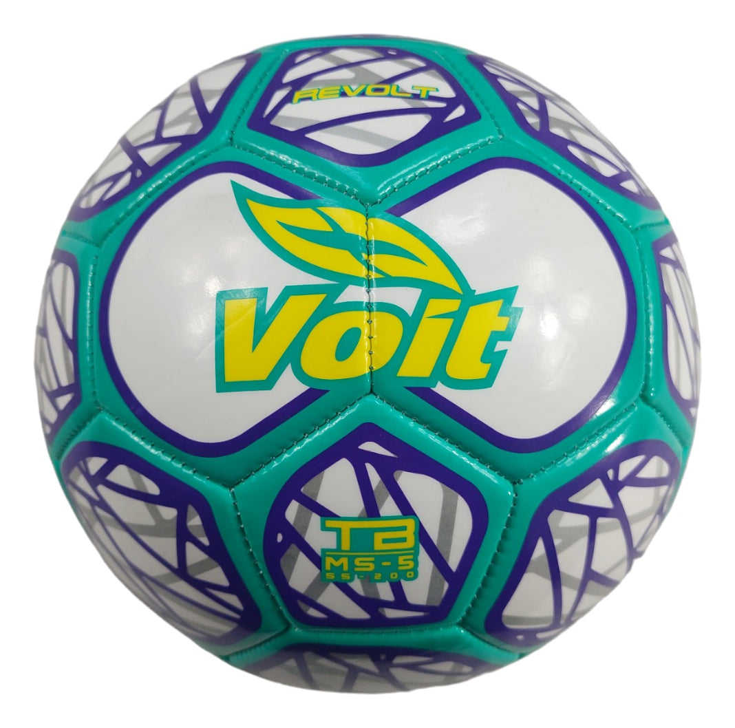 Balon Futbol #5 Voit Revolt Morado