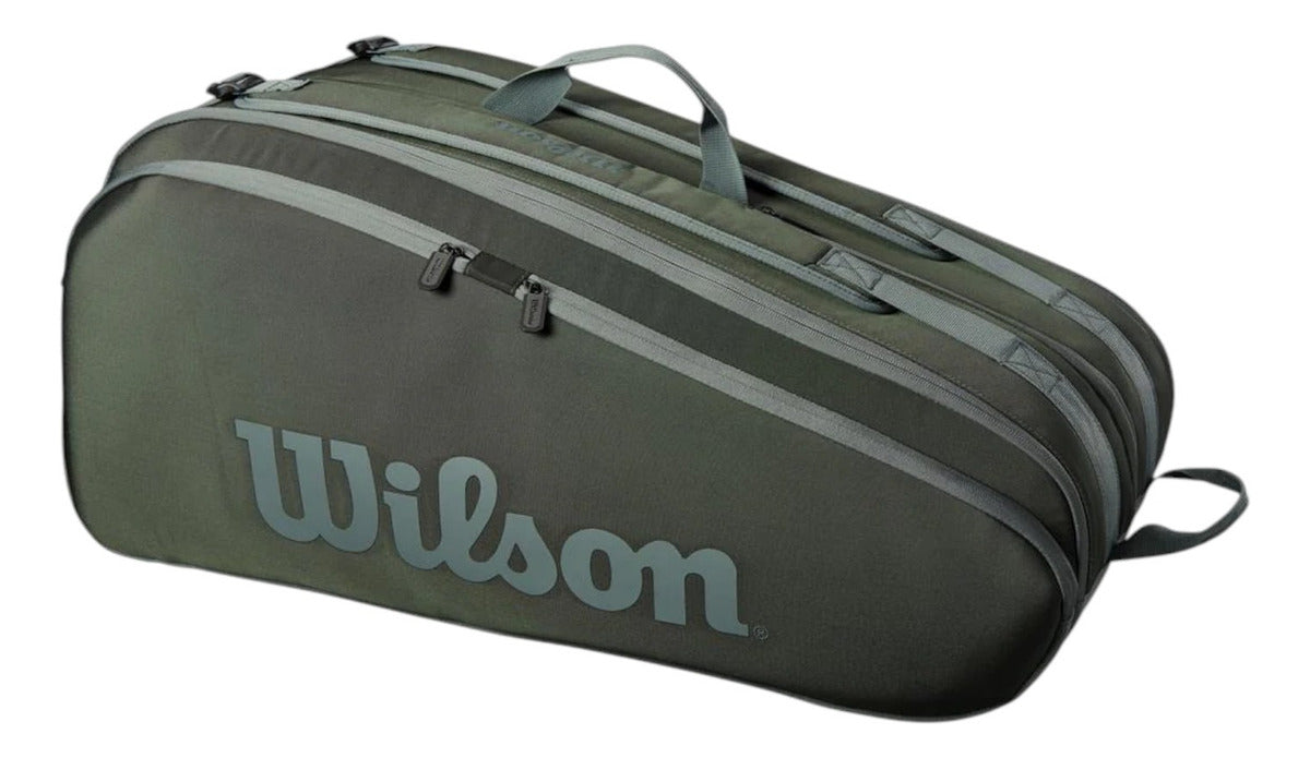Raquetero Wilson Tour 12r Dark Green