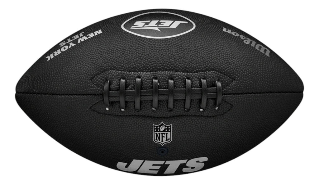 Balón De Futbol Americano Wilson Nfl Metallic Jets Msi