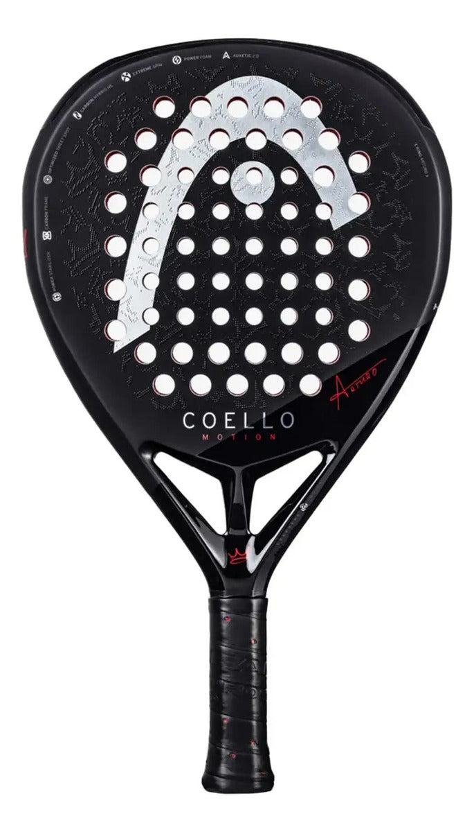 Pala De Padel Head Coello Motion 2025 Arturo Coello Color Negro