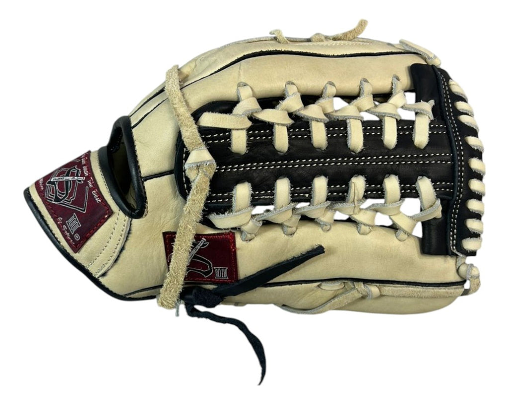 Guante De Béisbol Salinas 12.75 Caja K Tejida Bone/negro
