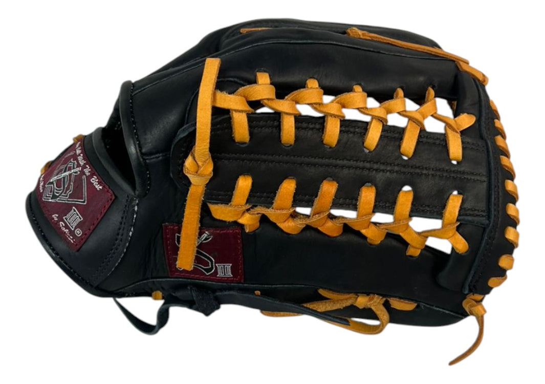 Guante De Béisbol Salinas 12.75 Caja K Tejida Negro/miel