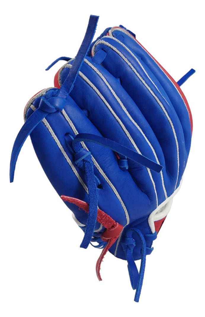 Guante De Beisbol Salinas 11.5 Caja I Azul/rojo