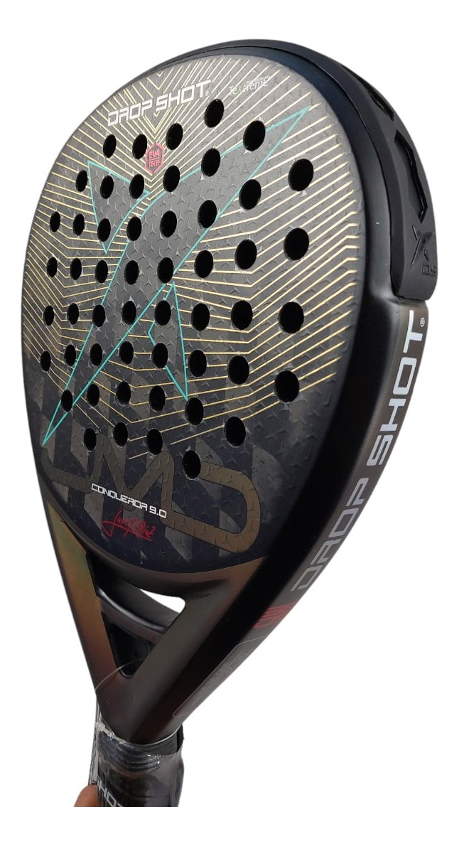 Pala De Padel Drop Shot Conqueror 9.0 Black