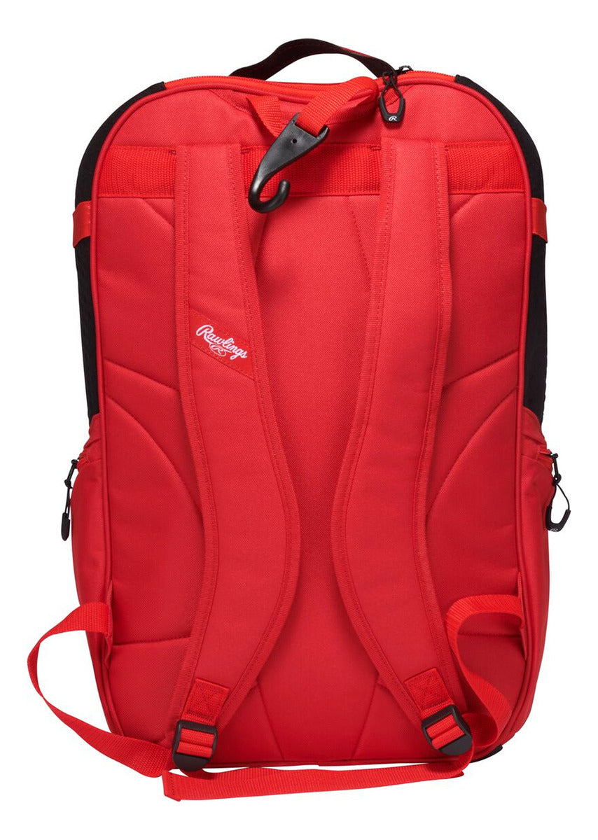 Back Pack Rawlings Beisbol Softbol Journey Players Rojo