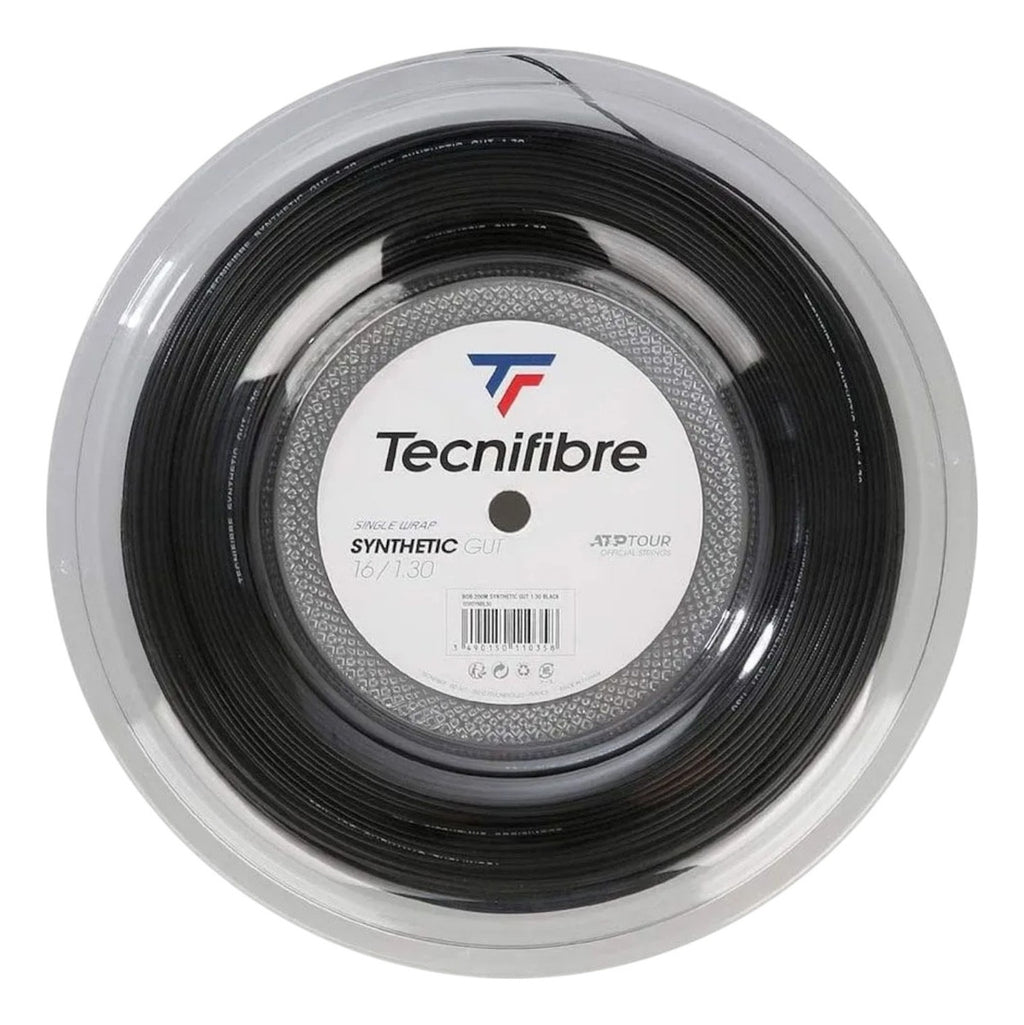 Rollo De Cuerda Tecnifibre Synthetic Gut 1.30mm Negro