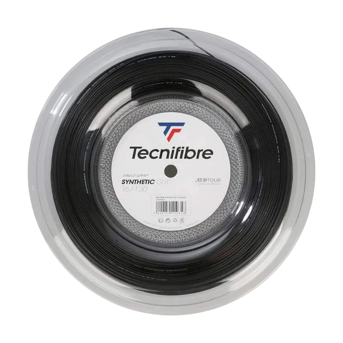 Rollo De Cuerda Tecnifibre Synthetic Gut 1.30mm Negro