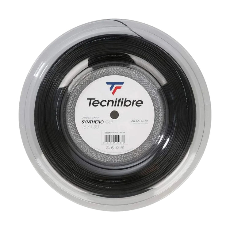Rollo De Cuerda Tecnifibre Synthetic Gut 1.30mm Negro