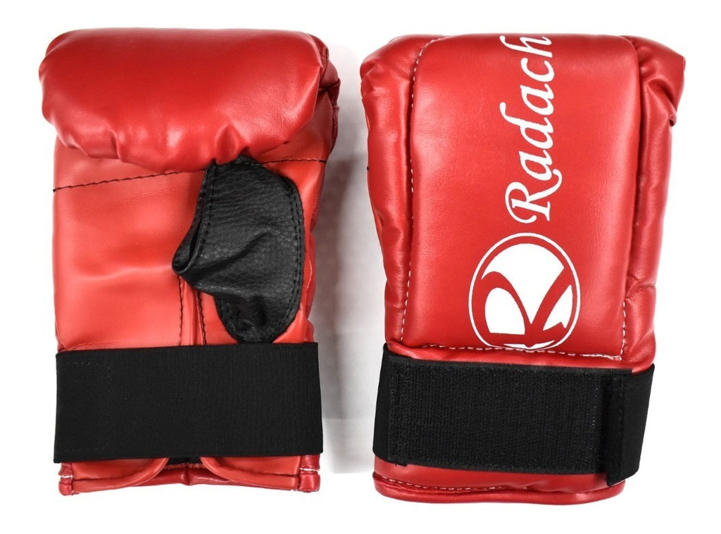 Guantaletas De Boxeo Radach En Vinil Con Muñequera Grandes R
