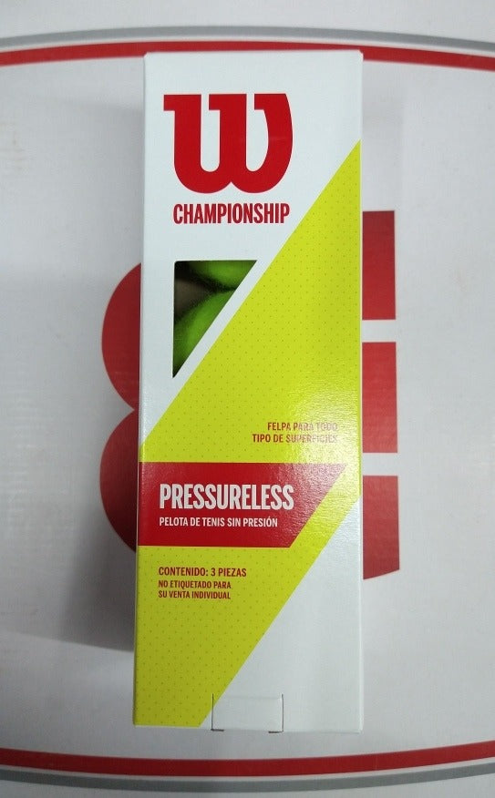 24- Pack Pelota Para Tenis Wilson Oficial