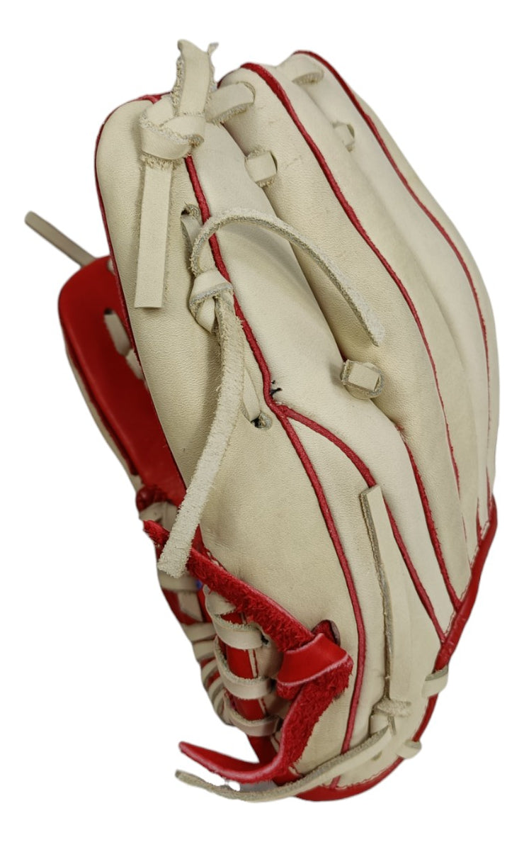 Guante De Béisbol Salinas 11.75 Caja H  Bone/rojo