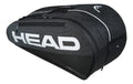 Raquetero Head Tour Bolsa De Tenis L Negro Para 9 Raq Cct+