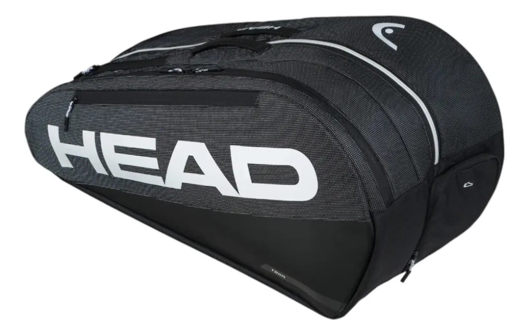 Raquetero Head Tour Bolsa De Tenis L Negro Para 9 Raq Cct+