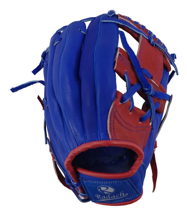 Guante De Beisbol Radach Rookie 11.5in Azul/rojo Caja  I
