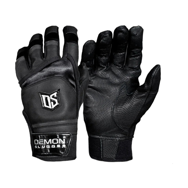 Guantes De Bateo Demon Slugger Ds Silver Negro Chicos