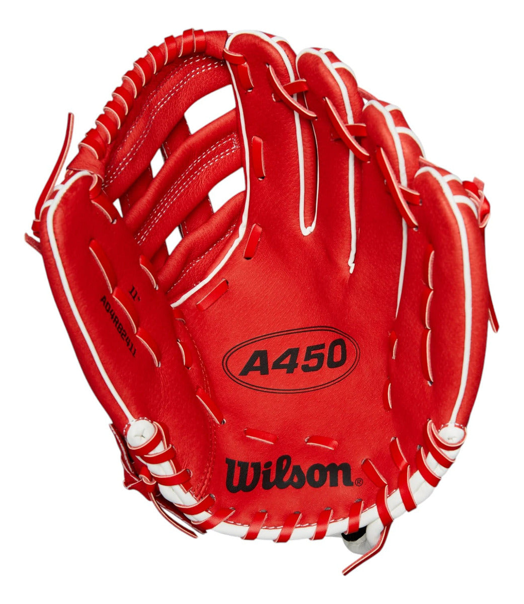 Guante De Béisbol Wilson A450 De 11in 2024 Juvenil