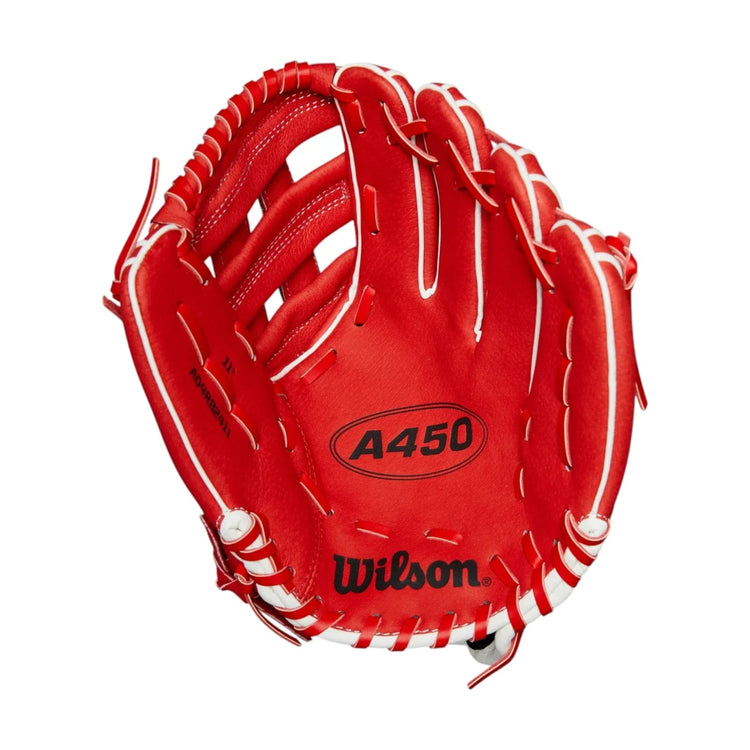 Guante De Béisbol Wilson A450 De 11in 2024 Juvenil